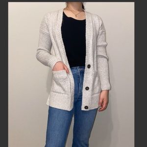 Hollister - Cream Cardigan